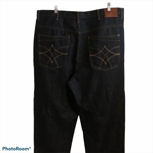 Sean John NWOT Y2K 100% Cotton Dark Wash Jeans 40T